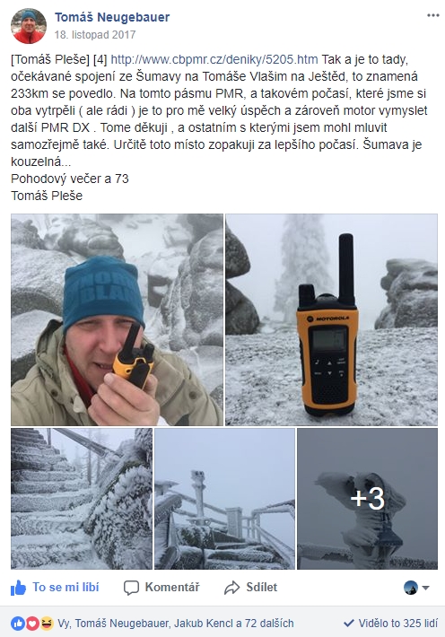 Druhý příspěvek PMR 2017